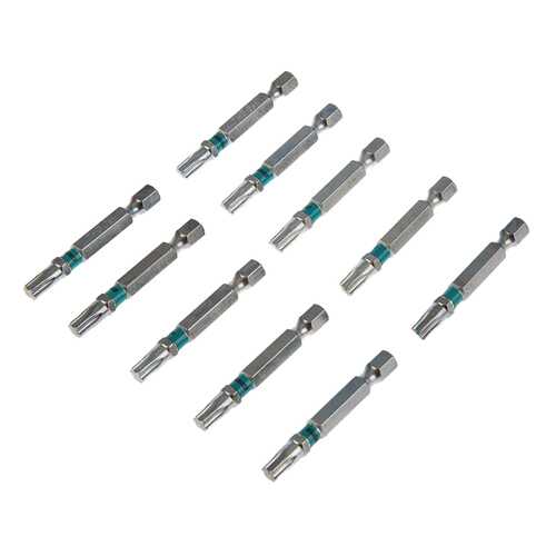 Биты для дрелей, шуруповертов GROSS TORX 30х50, сталь S2, 10 шт 11472