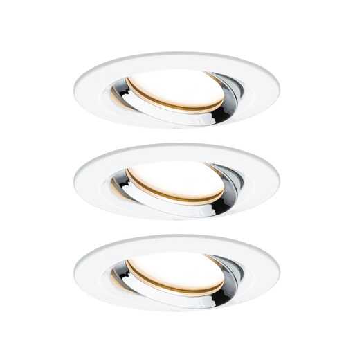 Встраиваемые светильники Nova Plus Coin dim 3x6,8 rd schw W C 93686