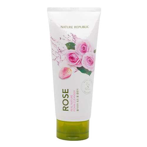 Пенка для умывания Nature Republic Real Nature Rose Foam Cleanser 150 мл