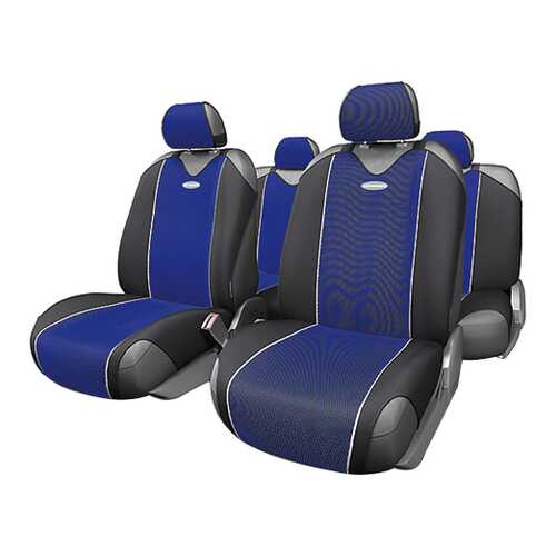 Комплект чехлов-маек Autoprofi Carbon CRB-802 BL