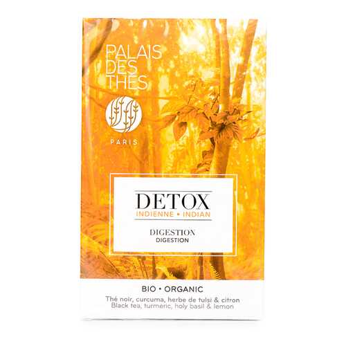 Чай черный Palais des Thes DETOX Индия 20х2г в муслиновых пакетах Франция