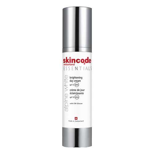 Крем для лица Skincode Essentials Alpine White Brightening Day Cream SPF15 50 мл