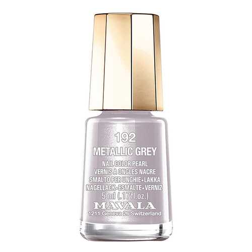 Лак для ногтей Mavala Metallic grey тон 192
