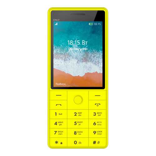 Мобильный телефон BQ 2815 Only Yellow
