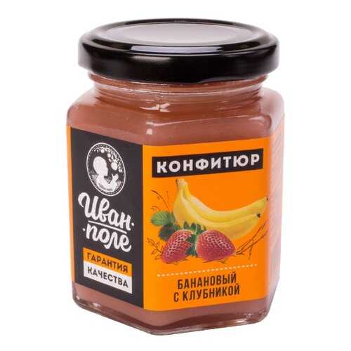 Конфитюр Иван-поле банановый с клубникой