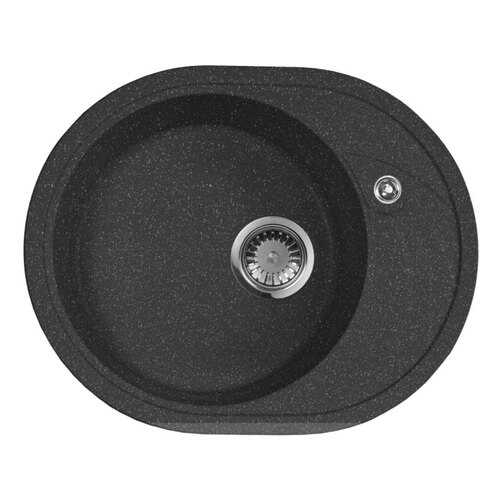 Мойка для кухни гранитная AquaGranitEx m-18L черный
