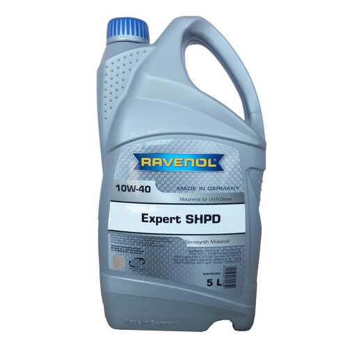 Моторное масло Ravenol Expert SHPD SAE 10W-40 5л