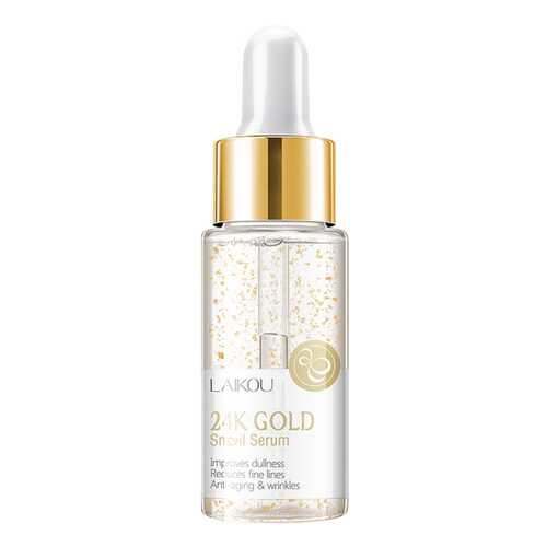 Сыворотка для лица Laikou 24K Gold Snail Serum 15 мл