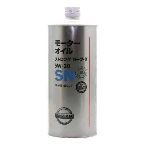 Моторное масло Nissan Strong Save X 5W-30 1л