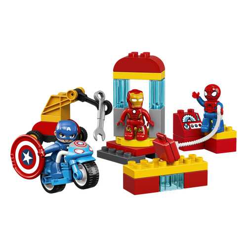 Конструктор LEGO DUPLO Marvel 10921 Лаборатория супергероев
