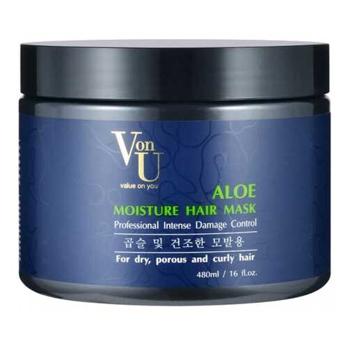 Маска для волос Richenna Von-U Aloe Moisture 480 мл