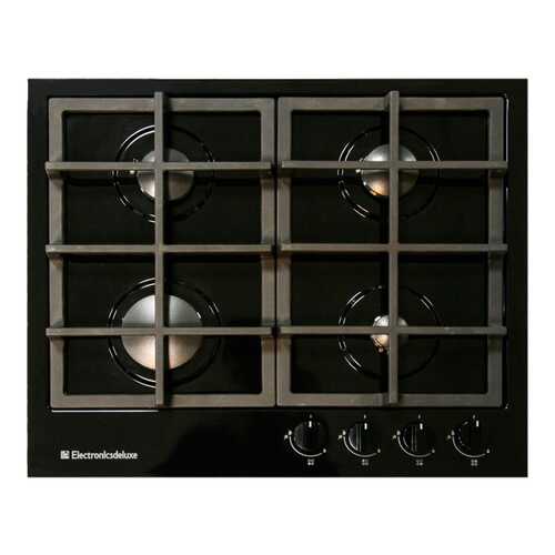 Встраиваемая варочная панель газовая Electronicsdeluxe TG4 750231F-028 Black
