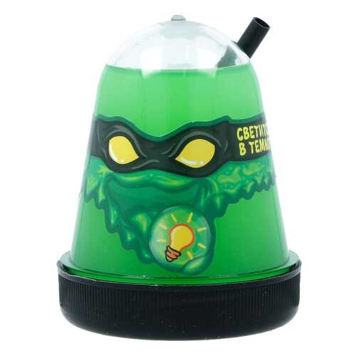 Игрушка SLIME S130-18 Ninja светится в темноте, зеленый