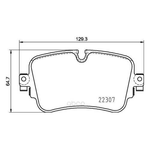 Колодки тормозные Brembo P85161