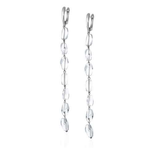 Серьги Lattrice 54666173 прозрачные