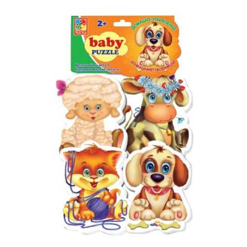Пазл Vladi Toys Baby puzzle. Домашние любимцы
