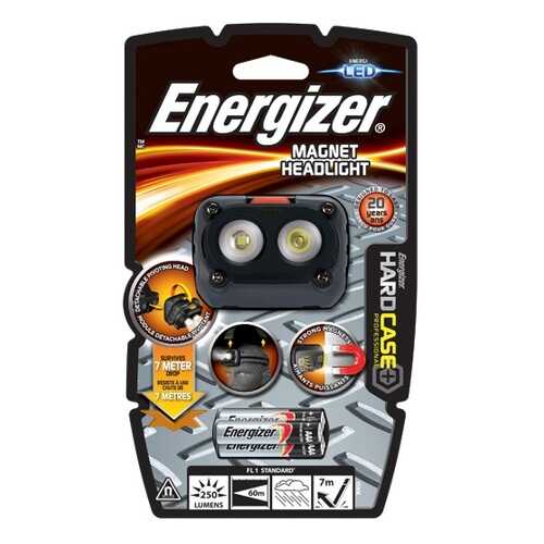 Фонарь Energizer Hard Case Pro Magnet черный (639826)