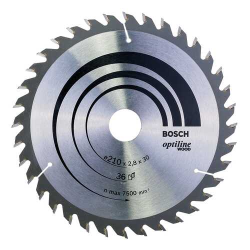 Диск по дереву Bosch STD WO 210x30-36T 2608640622