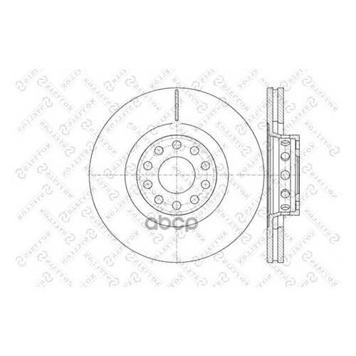 Тормозной диск Stellox 60204791VSX
