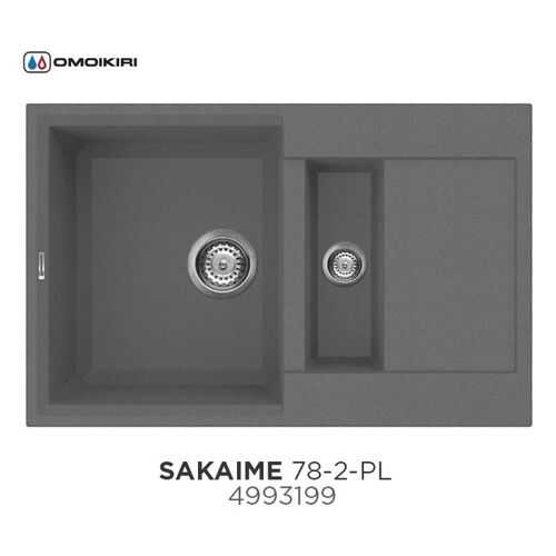 Кухонная мойка OMOIKIRI Sakaime 78-2-PL
