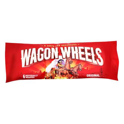 Печенье Wagon wheels Original с суфле 216г