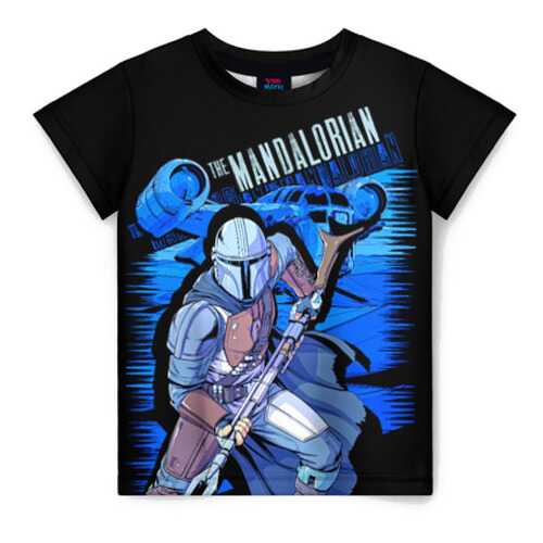 Детская футболка ВсеМайки 3D The Mandalorian, размер 140