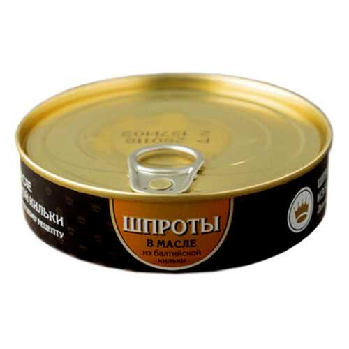 Шпроты в масле из балтийской кильки 160 г