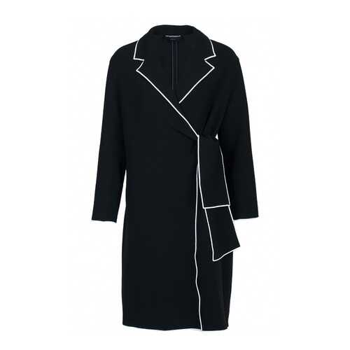 Пальто женское Emporio Armani 95161 черное 38 IT