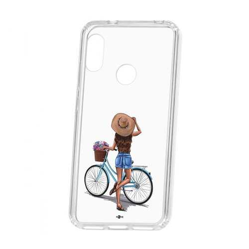 Чехол Kruche Xiaomi Redmi 6 Pro Print Велосипедная прогулка