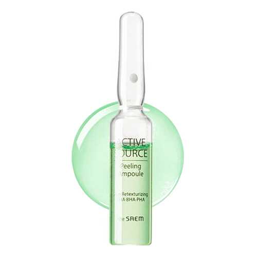 Эмульсия для лица The Saem Active Source Peeling Ampoule 30*2 мл