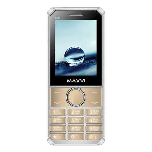 Мобильный телефон Maxvi X300 Gold