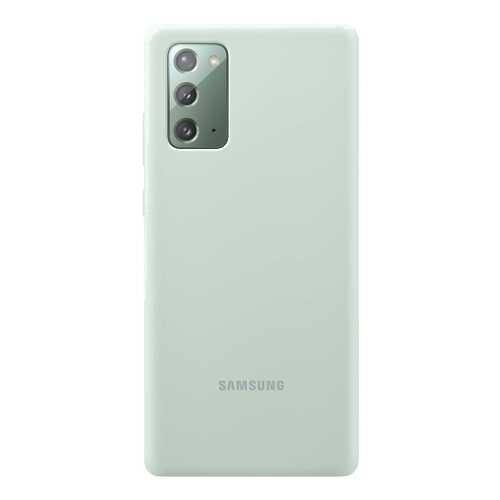 Чехол Samsung Silicone Cover для Samsung Note 20 Mint