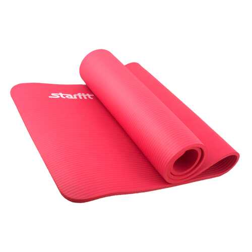 Коврик для йоги Starfit FM-301 NBR красный 12 мм