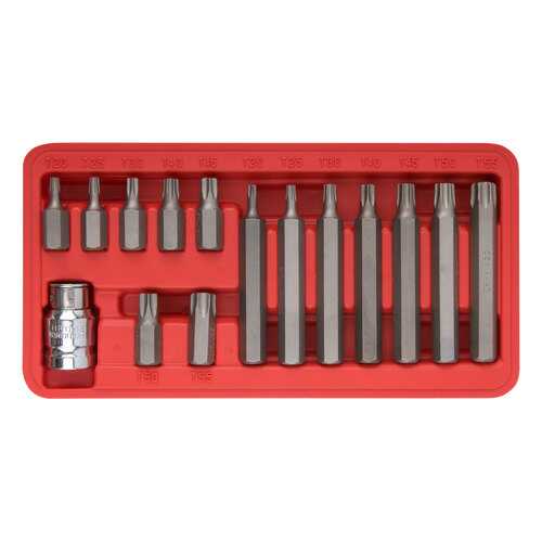 Набор бит TORX, 15 шт. FIT 57835