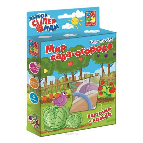 Настольная игра Vladi Toys Мир сада-огорода VT1901-31