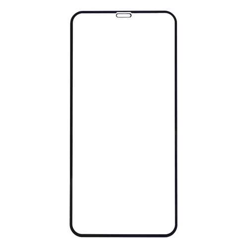 Защитное стекло на весь экран полноклеевое для Apple iPhone XS Max черное