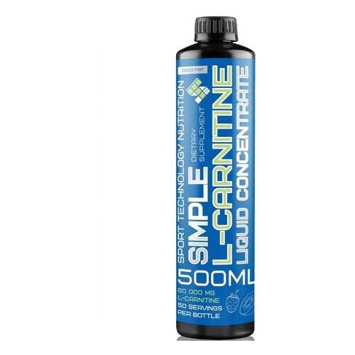 НПО Спортивные Технологии L-Carnitine Simple Liquid 60000, 500 мл, Strawberry & Kiwi