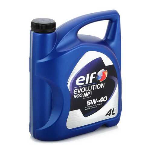 Масло моторное elf evolution 900 nf 5w40 4л 196146