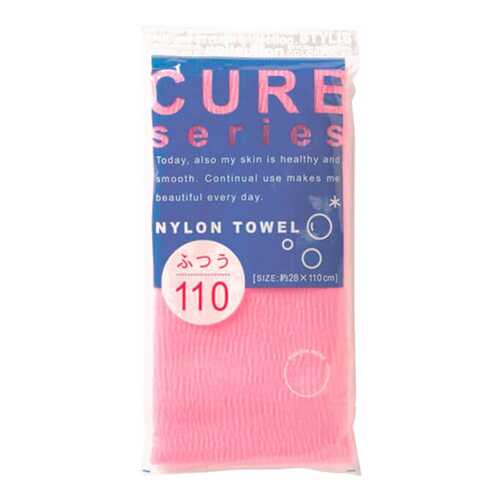 Мочалка для тела ОН:Е Cure Nylon Towel Regular Pink