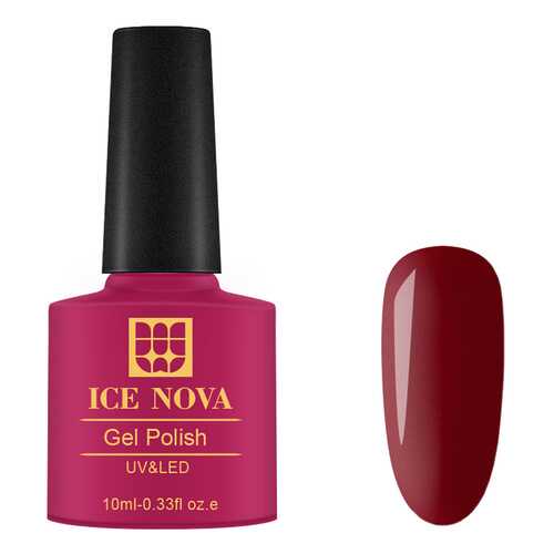 Гель-лак для ногтей Ice Nova Gel Polish UV-LED 017 бордовый 10 мл
