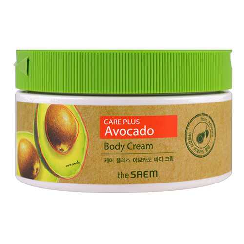 Крем для тела с экстрактом авокадо THE SAEM Care Plus Avocado Body Cream 300мл
