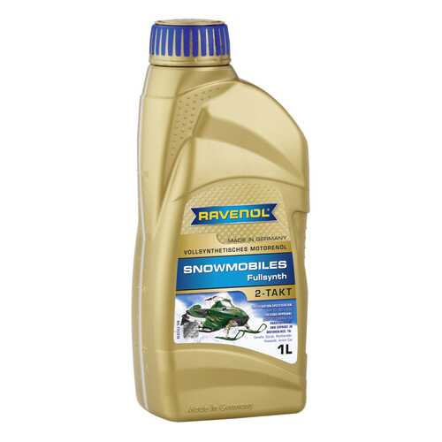 Моторное масло Ravenol Snowmobiles Fullsynth 2-Takt 5W-30 1л