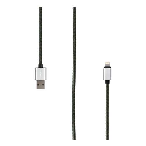 Кабель Rombica iL-01 Lightning 1м Green