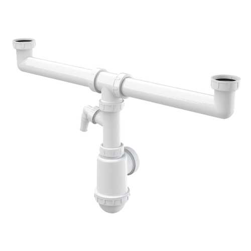 Сифон для кухонной мойки AlcaPlast A448PPR,50/40
