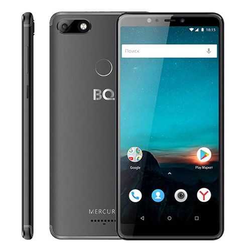 Смартфон BQ BQ-6016L Mercury Black
