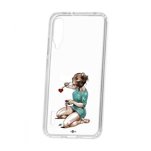 Чехол Kruche Xiaomi Mi A3 Print Рисуя любовь