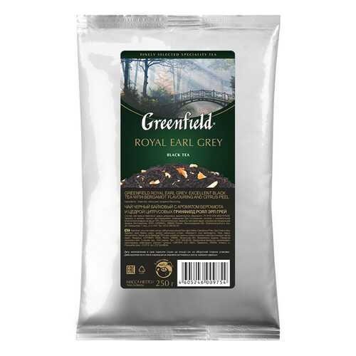Чай черный листовой Greenfield Royal Earl Grey 250 г