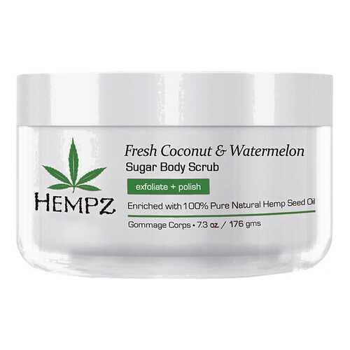 Скраб для тела Hempz Fresh Coconut & Watermelon Sugar Body Scrub 176 г