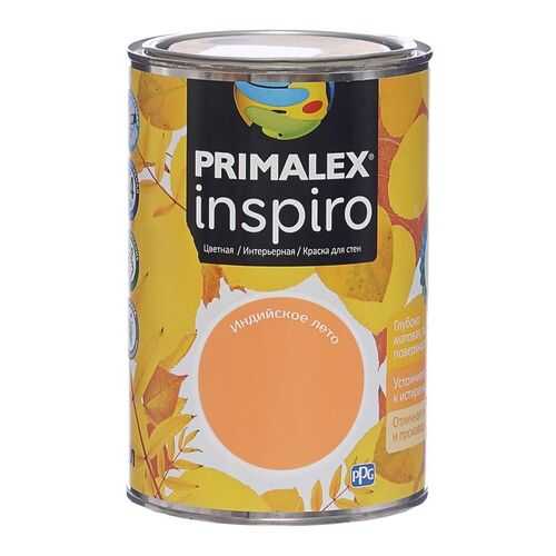 Краска для внутренних работ Primalex Inspiro 1л ИндийскоеЛето, 420164