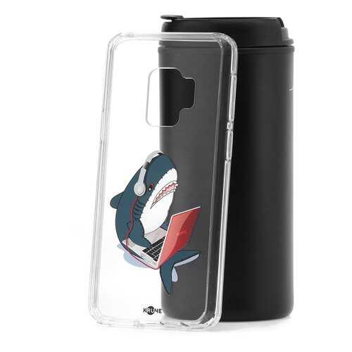 Чехол Samsung Galaxy S9 Kruche Print Акула